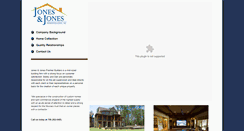 Desktop Screenshot of jonesandjonesbuilders.com